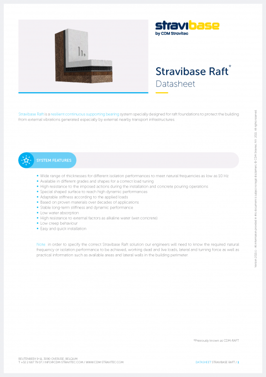 Datasheet - Stravibase Raft