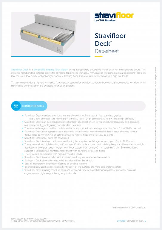 Datasheet - Stravifloor Deck (EU)