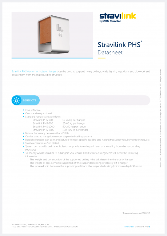 Datasheet - Stravilink PHS (EU)