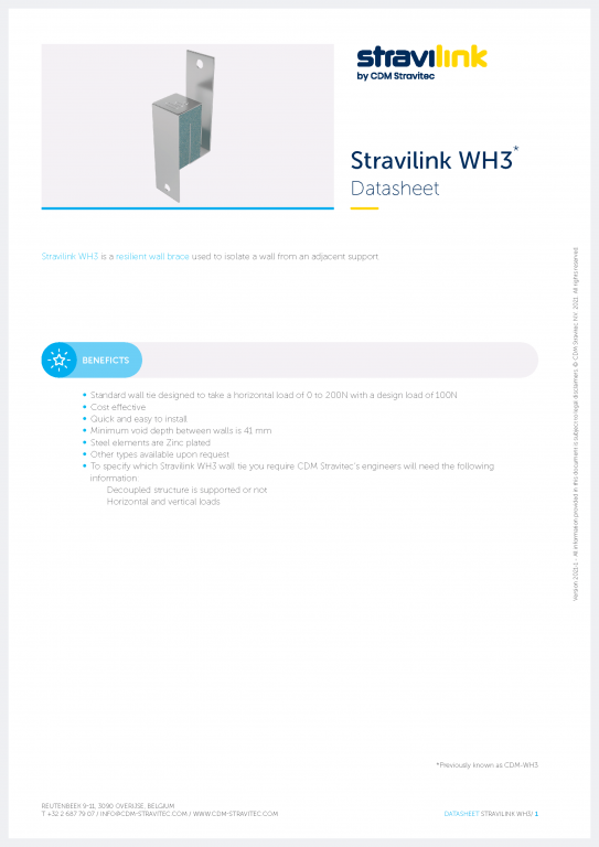 Datasheet - Stravilink WH3 (EU)