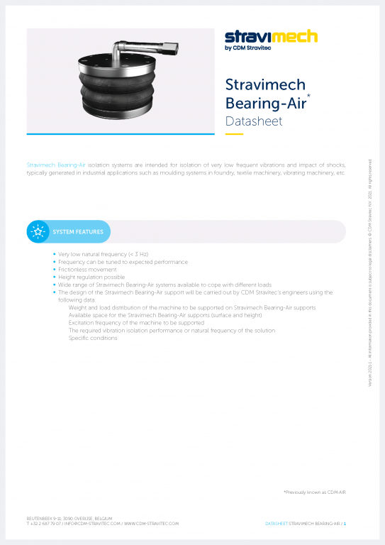 Datasheet - Stravimech Bearing-Air