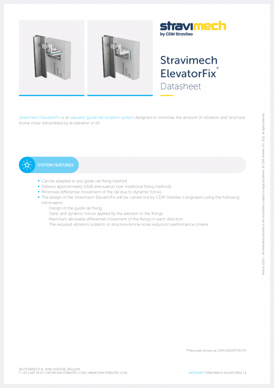 Datasheet - Stravimech ElevatorFix