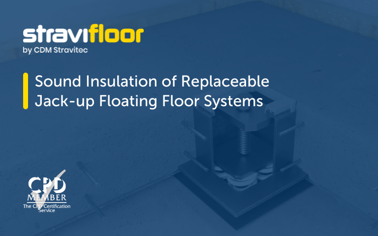 Course 2: Sound insulation of replaceable jack-up floating floor systems