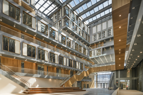 New University Building VU Amsterdam (interior)
